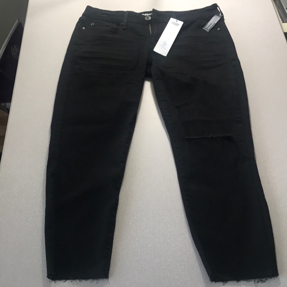 denizen low rise slim crop